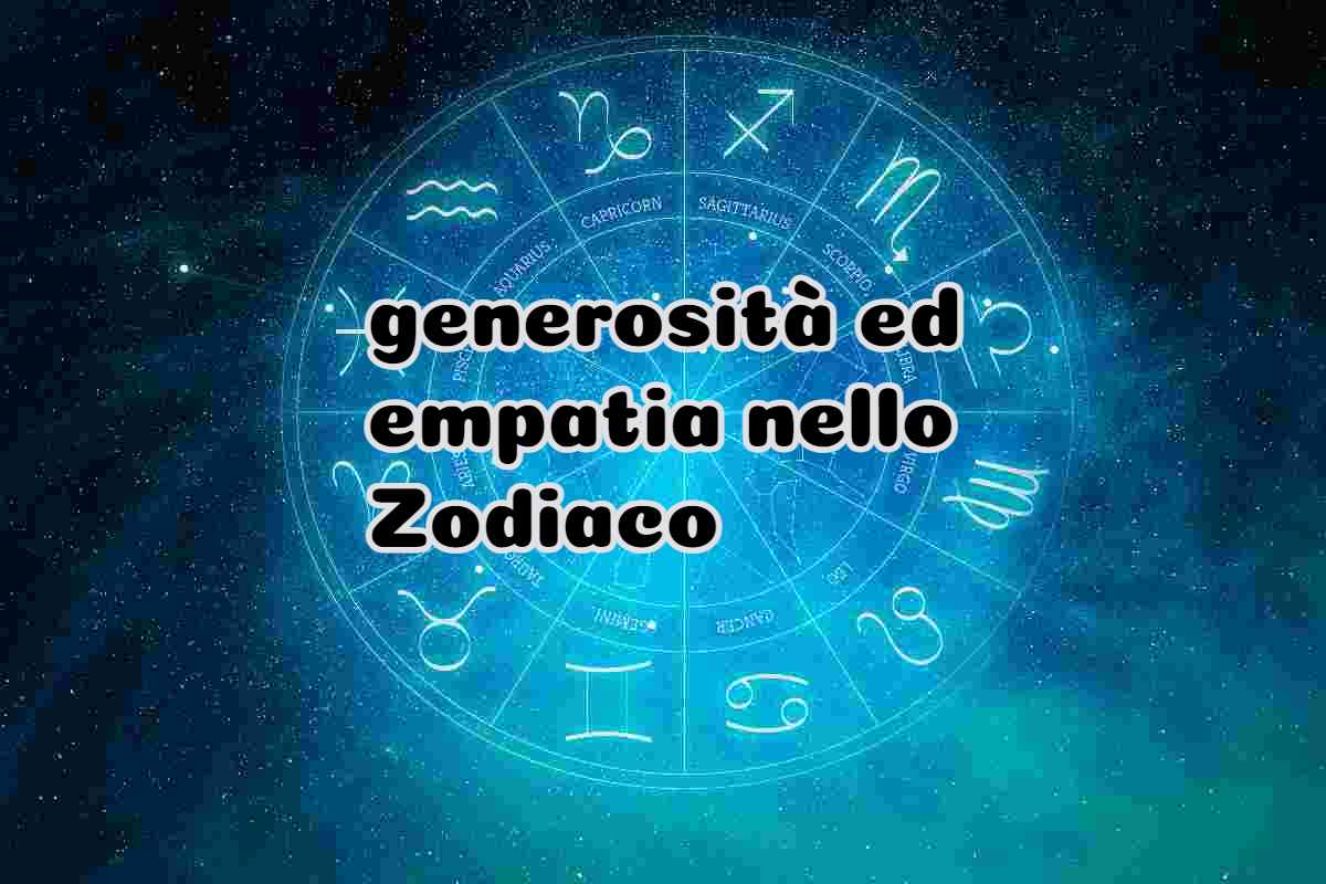 Segni zodiacali e generosità: classifica