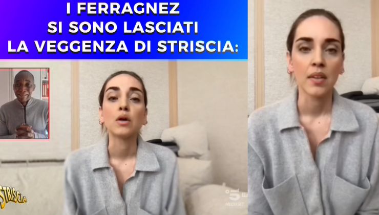 chiara ferragni video striscia la notizia