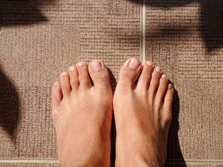 Osservare piedi, problemi di salute