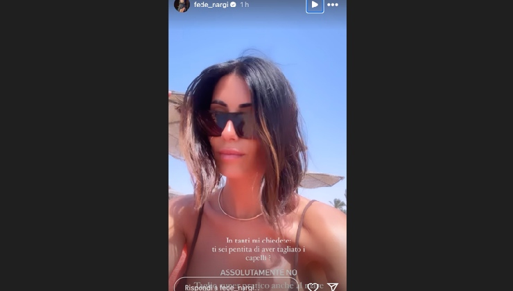 Federica Nargi scelta fatta